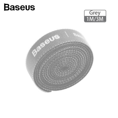 

Baseus Cable Organizer Winder Cable Clip For iPhone Lightning Micro Usb Type c Wire Management&Organizer 4 Size