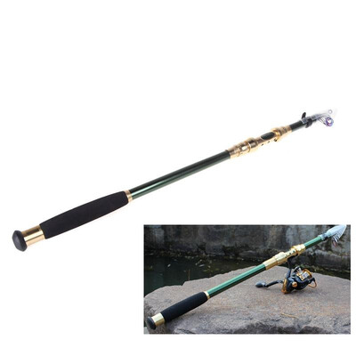 

21M 689FT Portable Telescope Fishing Rod Travel Spinning Fishing Pole