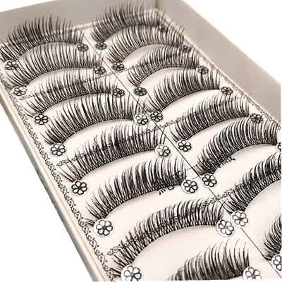 

〖Follure〗Handmade Natural Fashion Long False Eyelashes For Makeup 10 Pairs
