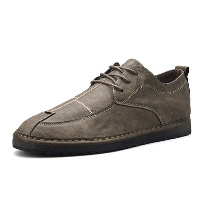 

Summer mens casual shoes soft leather shoes wild peas mens shoes British tide shoes
