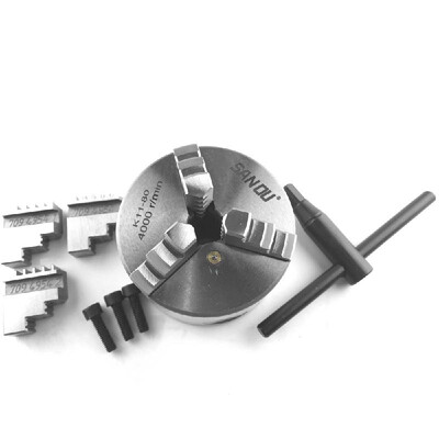 

High Accuracy Three Jaw Chuck Self-centering For Mechanical Lathe For Drilling Milling Machine DIY Mini Metal Parts K11-80