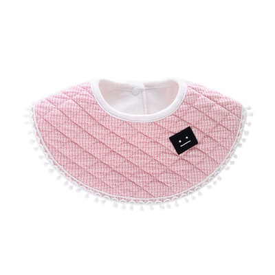 

Baby Bib Baby Boy Bibs European Round Bib Cotton Waterproof Saliva Towel Children Small Fresh Eating Pocket 2625cm