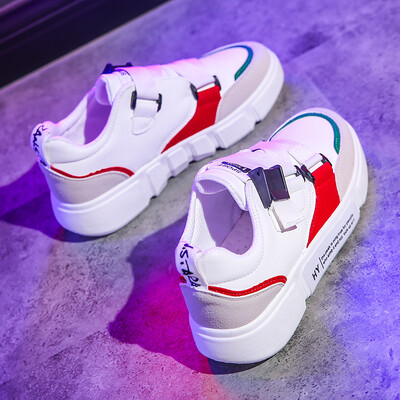 

Daddy shoes womens shoes spring ulzzang original Original Bae set casual Korean version of thick-soled small white shoes