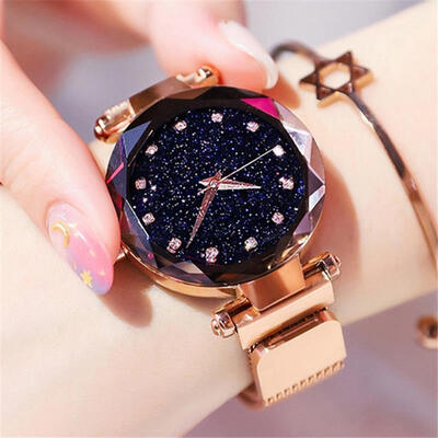 

Luxury Women Watches Lady Magnetic Starry Sky Clock Fashion Diamond Female Quartz Wristwatches relogio feminino zegarek damski