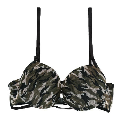 

New Fashion Women Bra Front Closure Underwire Support Padded Cups Multiple Straps Sexy Underwear