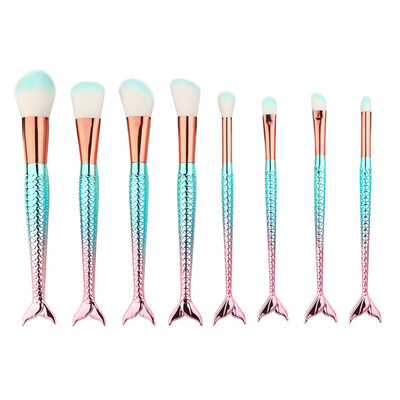 

〖Follure〗8PCS Make Up Foundation Eyebrow Eyeliner Blush Cosmetic Concealer Brushes