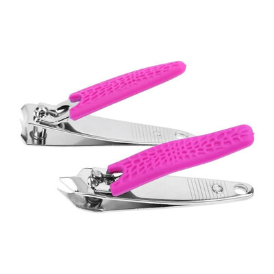 

2pcs Professional Nail Scissors Stainless Steel Cuticle Nipper Clippers