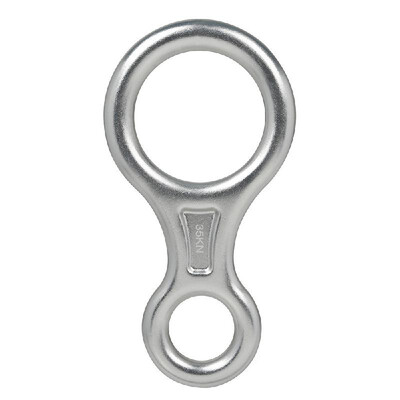 

Climb Figure 8 Descender 35KN Heavy Duty Rappel Descender for Climbing Belaying Rappeling