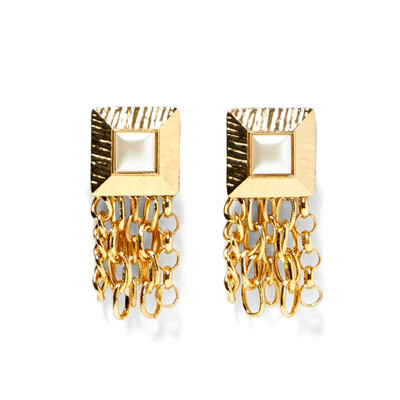 

AOTEMAN 2019 New arrival za crystal geometric earrings Bohemian Geometric Big long Dangle Earrings For Women vintage jewelry