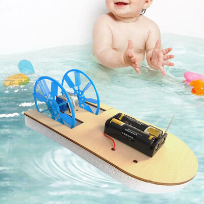 

〖Follure〗DIY Electronic Assembly Boat Model Toy Scientific Experiment Toy For Kids Gifts