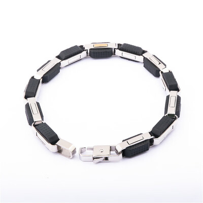

Desijn Jean DIJUE Silicone K Gold Men&Women Personality Bracelet 13935