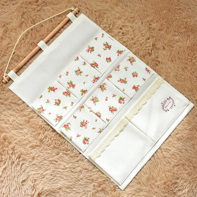 

〖Follure〗Wall Mounted 8 Bags Storage Bag Kitchen Supplies Fluid Systems Multilayer Bags