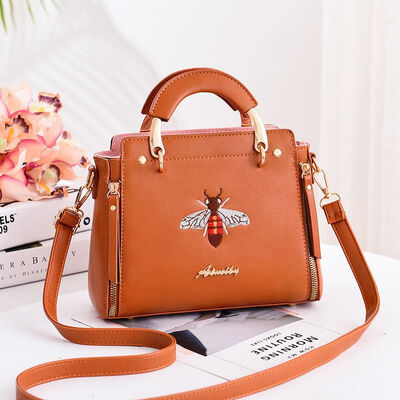 

2019 summer new European&American big bag shoulder bag simple handbag diagonal bag PU leather fashion handbags