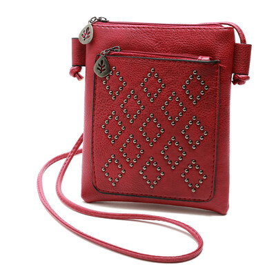 

Tailored Womens Leather Purse Satchel Cross Body Zipper Shoulder Bag Messenger Bag
