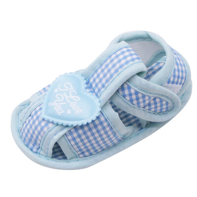 

Newborn Baby Girls Shoes Letter Bridesmaid Plaid Anti-Slip Footwear Crib Shoes