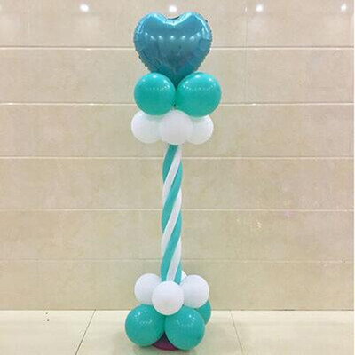

FUNNYBUNNY Balloon Column Base Stand Display Botton Birthday Wedding Party Decoration