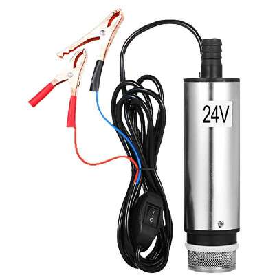 

DC 12V24V Submersible Pump for Pumping Diesel Oil Water 51mm Water Oil Diesel Fuel Transfer Pump Refueling with Fliter Screen