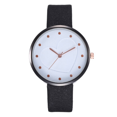 

Creative peach heart rivet scale student belt evil black
