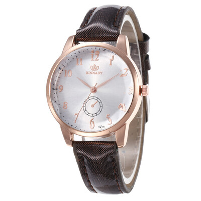 

Leather strap digital dial fashion ladies watch wholesale student watch