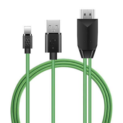 

8Pin to 1080P HDMI HDTV USB AV Adapter Cable Cord Wire for iPhone 678X