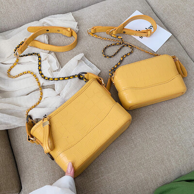 

Niche womens bag new Korean version of the crocodile pattern wandering bag tide fashion chain slung shoulder tidal bag