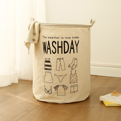 

〖Follure〗Waterproof Sheets Laundry Clothes Laundry Basket Storage Basket Folding Storage