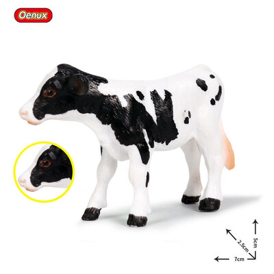 

Oenux Realistic Farmers Model Simulation Breeder Feed Shepherd Figurines Dog Animal Figurine Miniature Cute Toys For Children