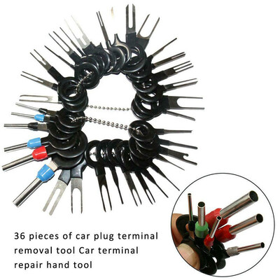 

〖Follure〗36PC Wire Terminal Removal Tool Car Electrical Wiring Crimp Connector Pin Kit