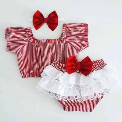 

AU Xmas Toddler Baby Girl Christmas Romper Dress Bodysuit Plaid Outfit Clothes