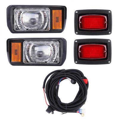 

Greensen Cart Car LED Super Bright Headlight Tail Light Kit for Golf Club DS
