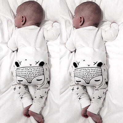 

Kids Toddler Newborn Baby Boys Girls Long Harem Pants Trousers Leggings Bottom