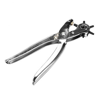 

Greensen 9 inch Leather Belt Hole Punch Plier Eyelet Snap Punch Pliers Household Leathercraft Tool