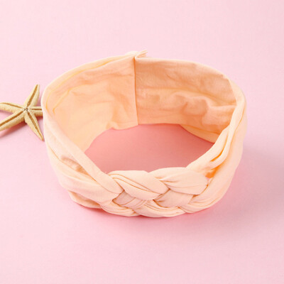 

〖Follure〗Wide Nylon Bow Ribbon with Pompom Knot Bow Nylon Head One Size Plus