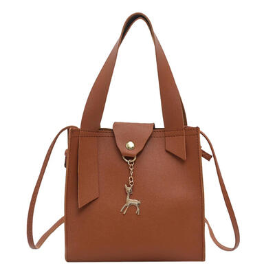 

Deer Women Leather Small Messenger Handbags Casual Pure Shoulder Bags