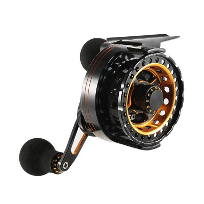

​Super Smooth Sensitive 61 Ball Bearing 361 Gear Ratio Raft Fishing Reel Fly Reel Wheel RightLeft Hand Ice Fishing Reel Star D