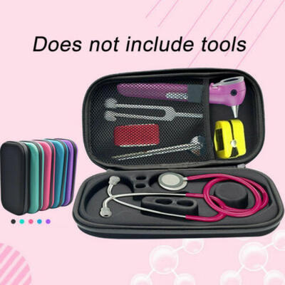 

Multicolor Travel Medical Organizer Stethoscope Hard Storage Box Case Bag EVA UK