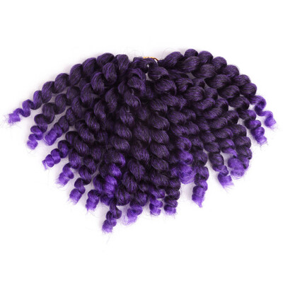 

Gobestart Fashion Pretty Woman Girl Gradient Color Twist Crochet Braids Extensions Wigs