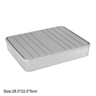 

Portable Fresh Food Fruit Plastic Sealed Box For Refrigerator Household Sealed Box