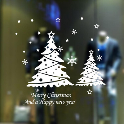 

〖Follure〗Merry Christmas Tree Wall Stickers Vinyl Home Wall Decor Decals