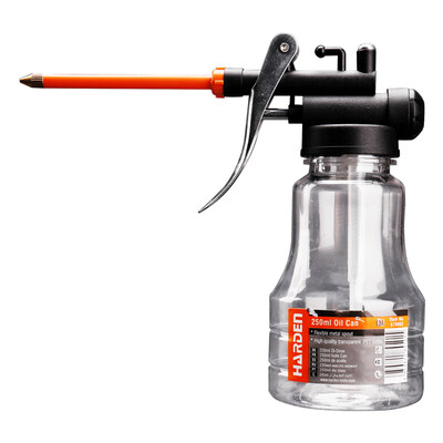 

Hanton Harden oil can long mouth high pressure oil can oil gun lubricant oil pot oil gun transparent paragraph 250ML670002