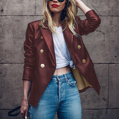 

Roseonmyhand Women Fashion Long Sleeve Solid Open Front Cardigan Suit Jacket Coat Top