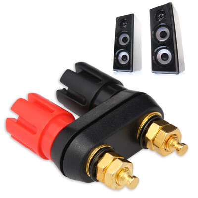 

4mm Banana Plug Connector 4mm Speaker Plug Adapter Two-position Audio Plug Lantern Cross Plug Connector