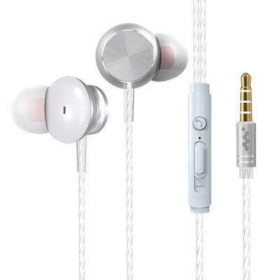 

Q2 Metal Wired In-ear Earphone With Microphone Universal Stereo HIFI DJ Sports Earbuds Headset