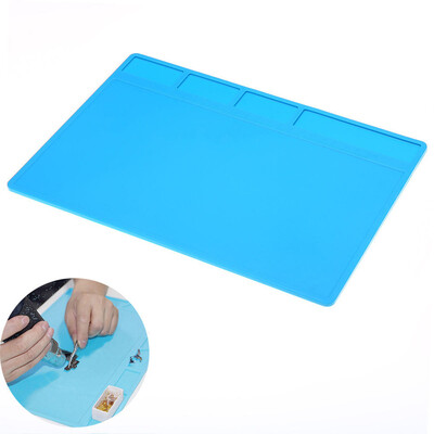 

〖Follure〗Soldering Repair Maintenance Platform Thermal Insulation Pad Silicone Mat