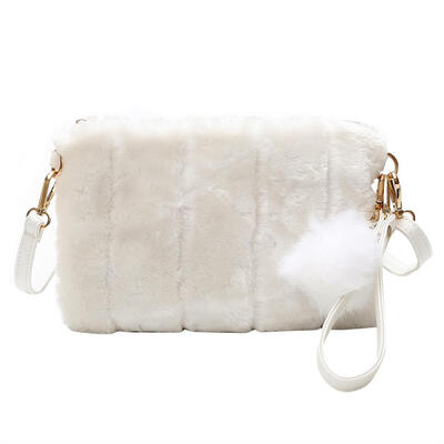 

2017 Women Clutch Fur Plush Bags Casual Handbag Purse Winter Crossbody Bag