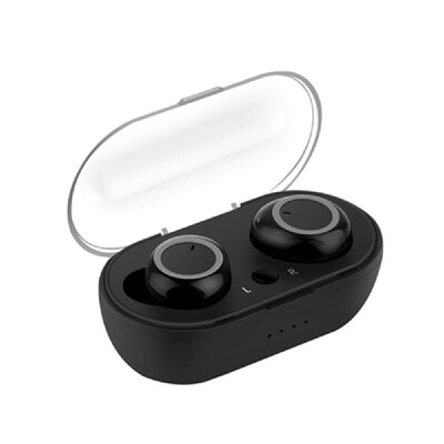 

BT50 Auto Pairing Wireless Earphones Sweatproof Sport Headset Stereo Noise Cancellation Audio Headphones WhiteGolden