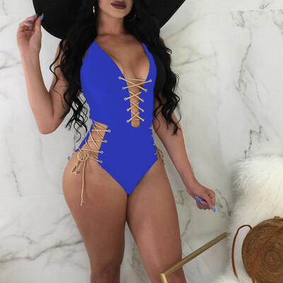 

Sexy Womens Swimwear One Piece Swimsuit Monokini Push Up Bikini Bathing Suit Beachwear