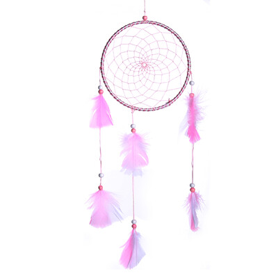 

Feathers Dream Catcher Wall Hanging Home Car Decor Ornament Craft