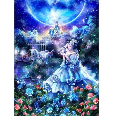 

〖Follure〗5D Embroidery Paintings Rhinestone Pasted DIY Diamond Painting Cross Stitch