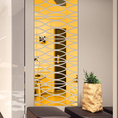 

〖Follure〗1Set 3D Diy Fashion Acrylic Wall Sticker Modern Stickers Decoration